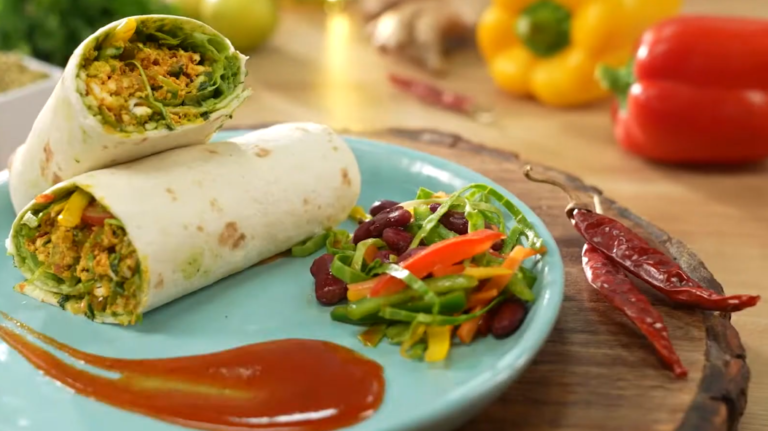 Paneer Bhurji Tortilla Roll Recipe: 15 Minute Mein Banayein Tasty Aur Healthy Tiffin Snack
